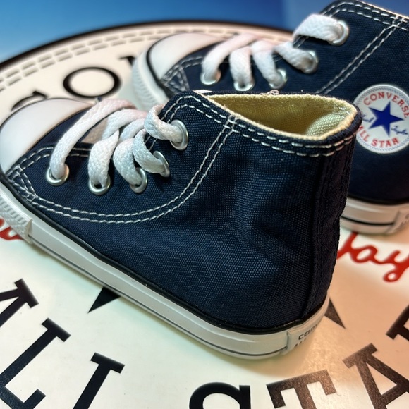 Converse Chuck Taylor Navy Black High Top - Picture 4 of 8